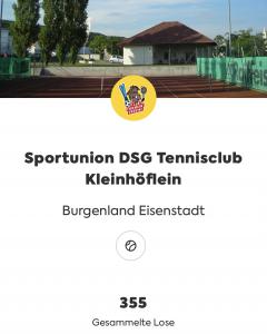 I Leb für mein Verein 355 Lose bereits gesammelt